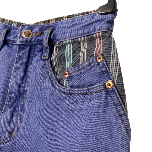 Vintage Rio High Waist Jean Shorts sz 3 - Picture 4 of 7